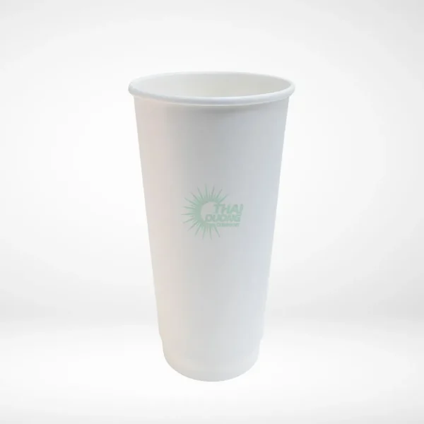ly giay 22oz trắng thái dương
