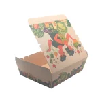 HỘP GIẤY TAKEAWAY KRAFT MẪU IN SẴN THÁI DƯƠNG