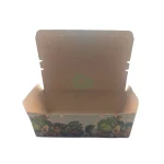 HỘP GIẤY TAKEAWAY KRAFT MẪU IN SẴN THÁI DƯƠNG