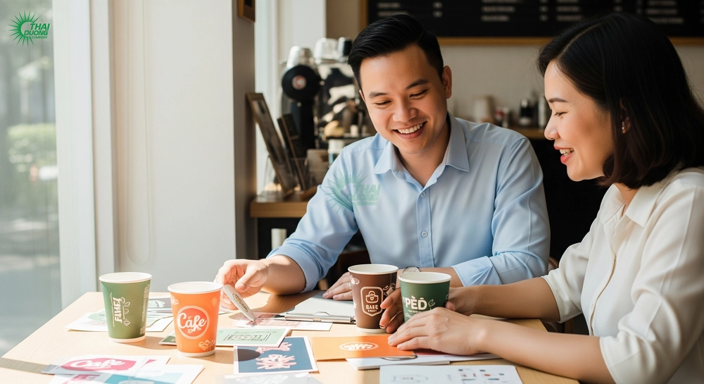 Hướng dẫn thiết kế ly giấy
